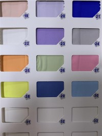 GZ-YXYF 1291# Cool Cloud Silk (matte) Width: 160CM Weight: 185GSM Composition: 84% polyester 16% spandex Moisture wicking front view